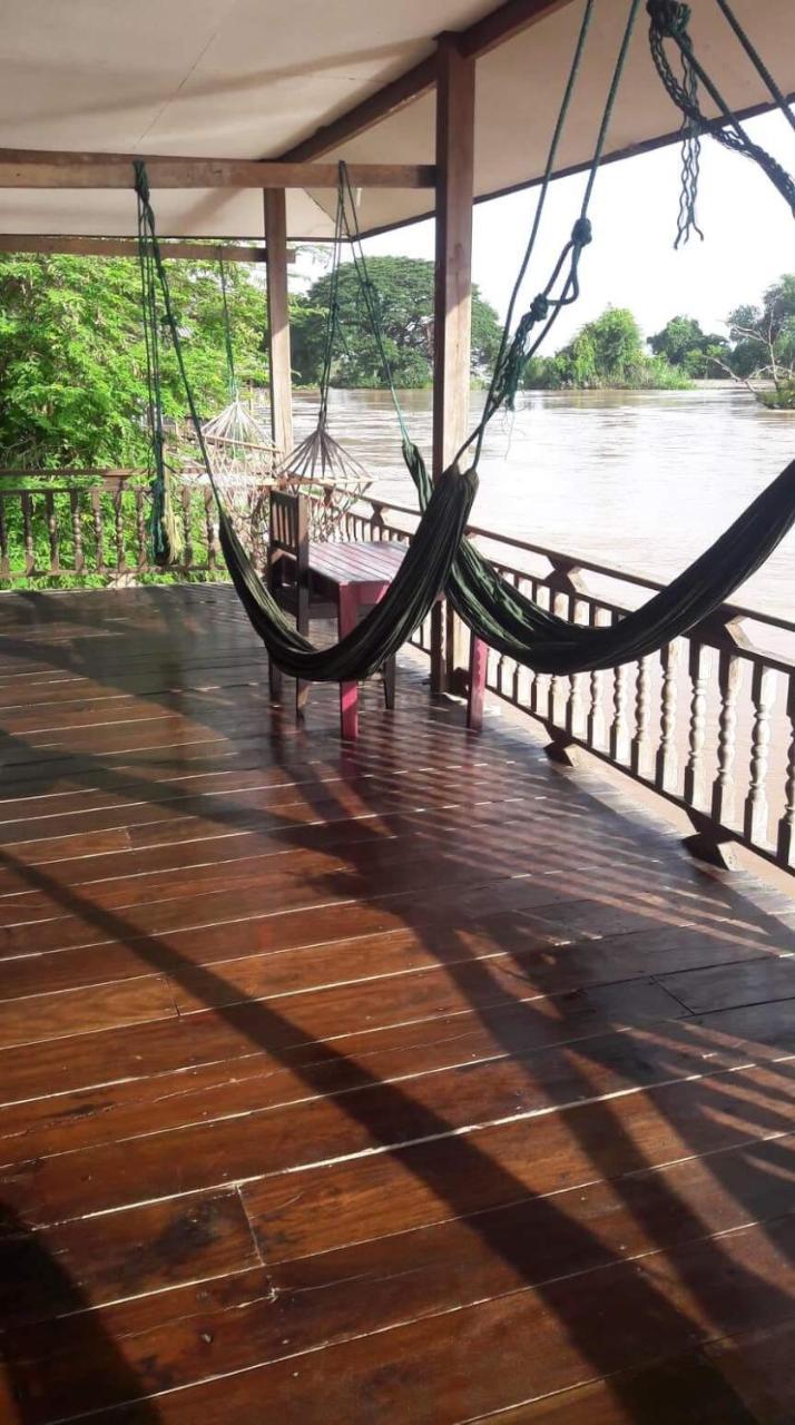 فندق Ban Dondétفي  Riverside Bungalow المظهر الخارجي الصورة