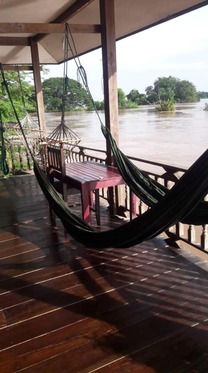 فندق Ban Dondétفي  Riverside Bungalow المظهر الخارجي الصورة